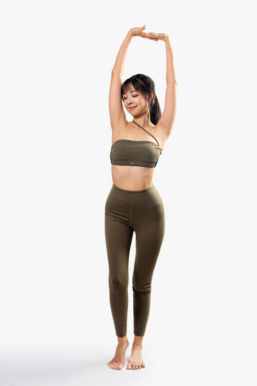 Balasana Bottom in Forest Green